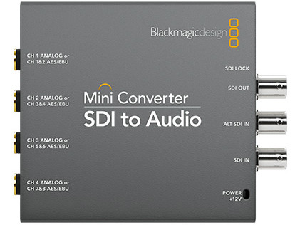 Mini Converter SDI to Audio