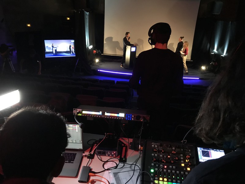 Intervention pédagogique BTS Son au Lycée des Arènes de Toulouse