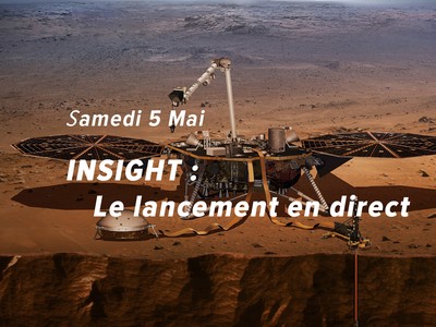 Lancement de la sonde Insight